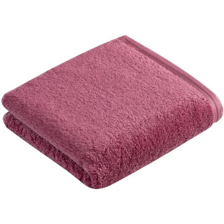 Vossen Handdoek 60x110 Vegan Life - Blackberry afbeelding 1