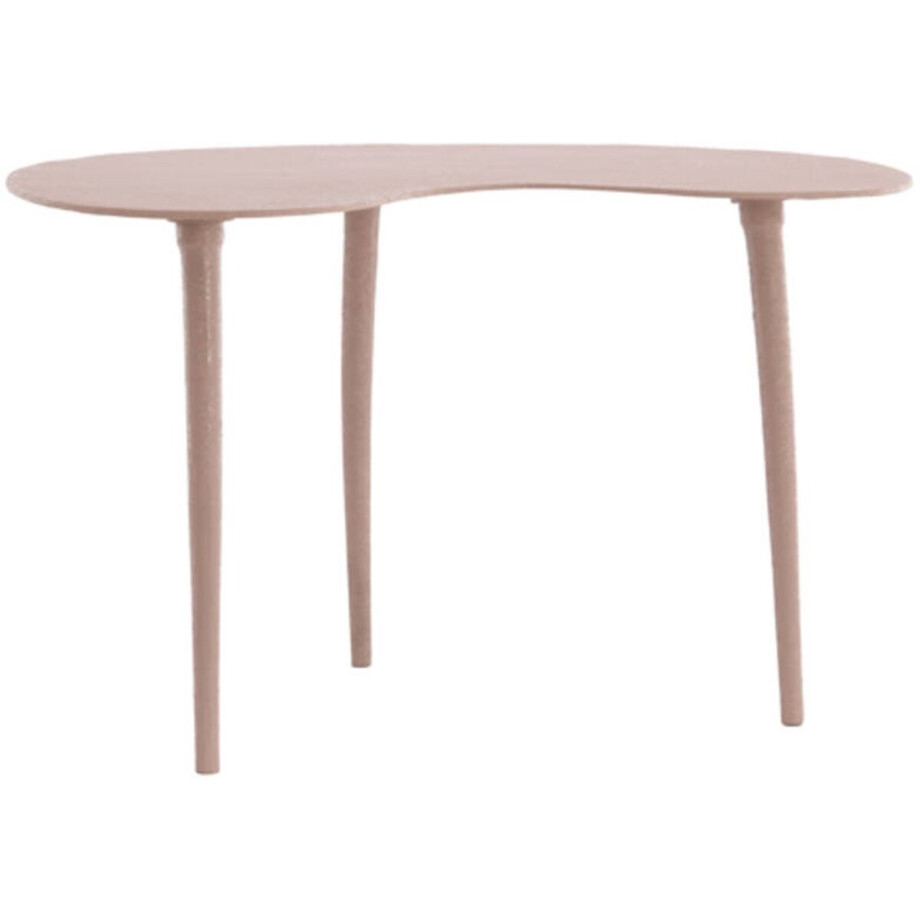 LINOS bijzettafel mat oudroze 67x49x41 cm metalen bijzettafel - Light & Living afbeelding 1