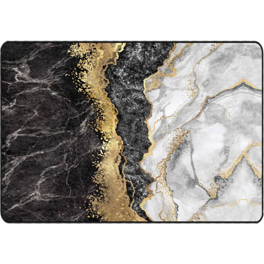 vidaXL - Vloerkleed - wasbaar - 120x180 - cm - meerkleurig afbeelding 1