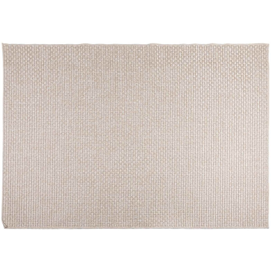 vidaXL - Vloerkleden - Rechthoekig - FARO - Crème - 200 - x - 140 - cm - Polyester afbeelding 1