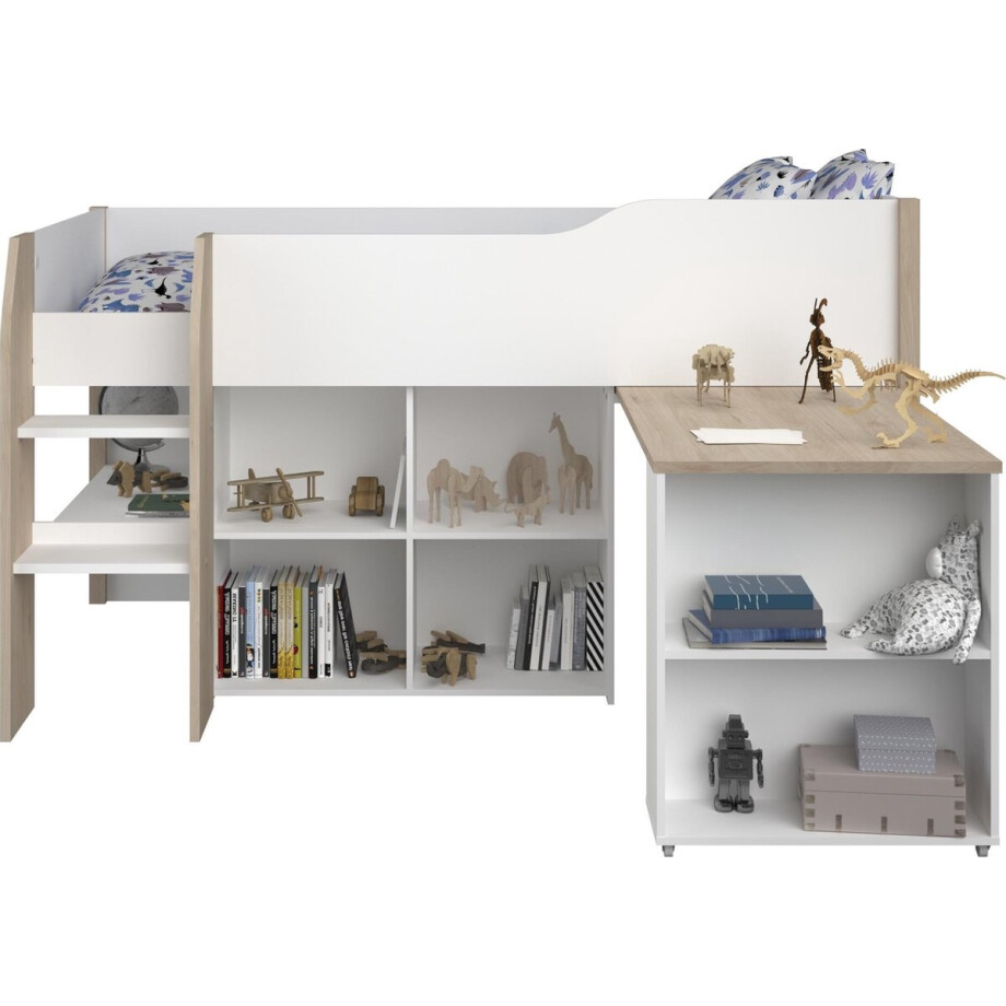 Parisot Halfhoogslaper Finland - 90x200 - Wit Parisot Halfhoogslaper Finland - 90x200 - Wit afbeelding 1