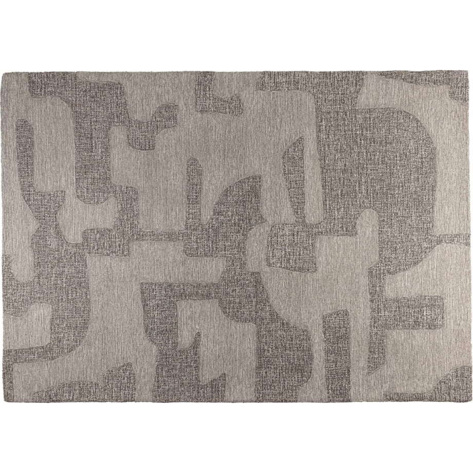 Zuiver Frantic Vloerkleed - Grijs Zuiver Frantic Vloerkleed - Grijs afbeelding 1