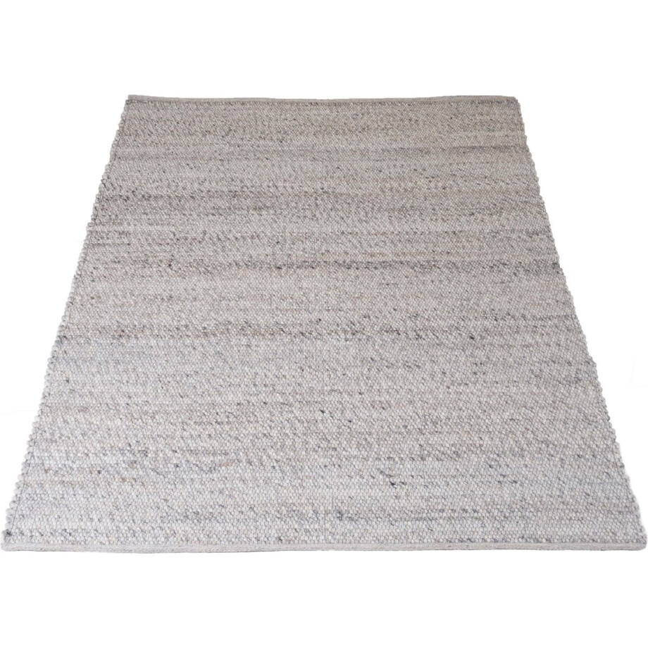 Vloerkleed Pebbel 834 - 200 x 280 cm - Wol Viscose Laagpolig Vloerkleed – Modern / Design Interieur afbeelding 1
