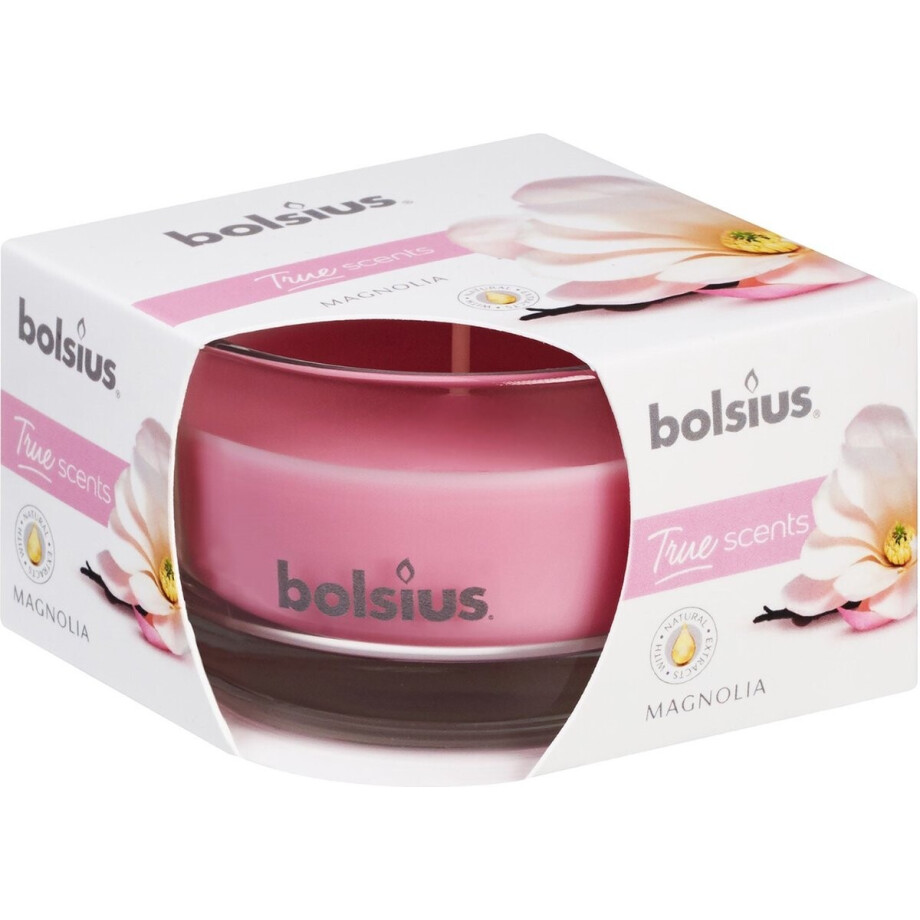 Bolsius Geurkaars True Scents Magnolia - 5 cm / ø 8 cm Bolsius Geurkaars True Scents Magnolia - 5 cm / ø 8 cm afbeelding 1