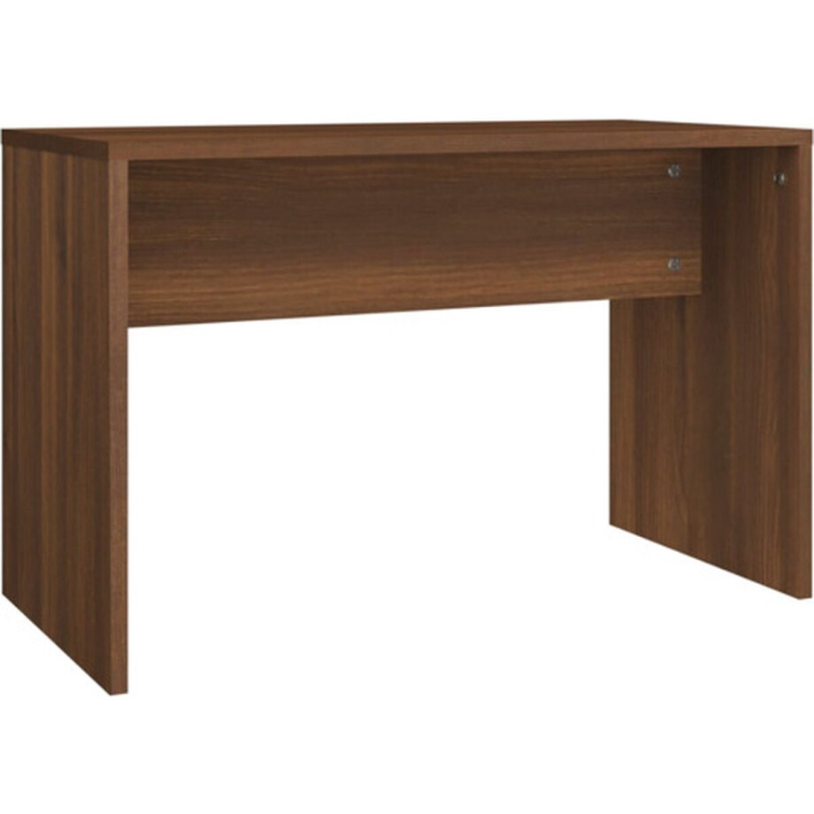 vidaXL - Kaptafelkruk - 70x35x45 - cm - bewerkt - hout - bruin - eikenkleur afbeelding 1