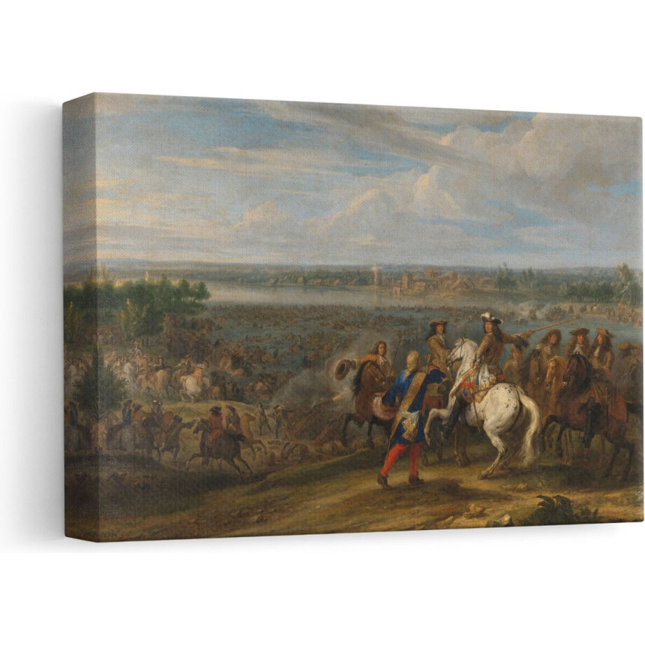 Artaza Canvas Schilderij Landschap Oude Meesters - 30x20 cm - Klein - Wanddecoratie Paarden - Muurdecoratie Ruiters - Kamer Accessoires Artaza Canvas Schilderij Landschap Oude Meesters - 30x20 cm - Klein - Wanddecoratie Paarden - Muurdecoratie Ruiters - Kamer Accessoires afbeelding 1
