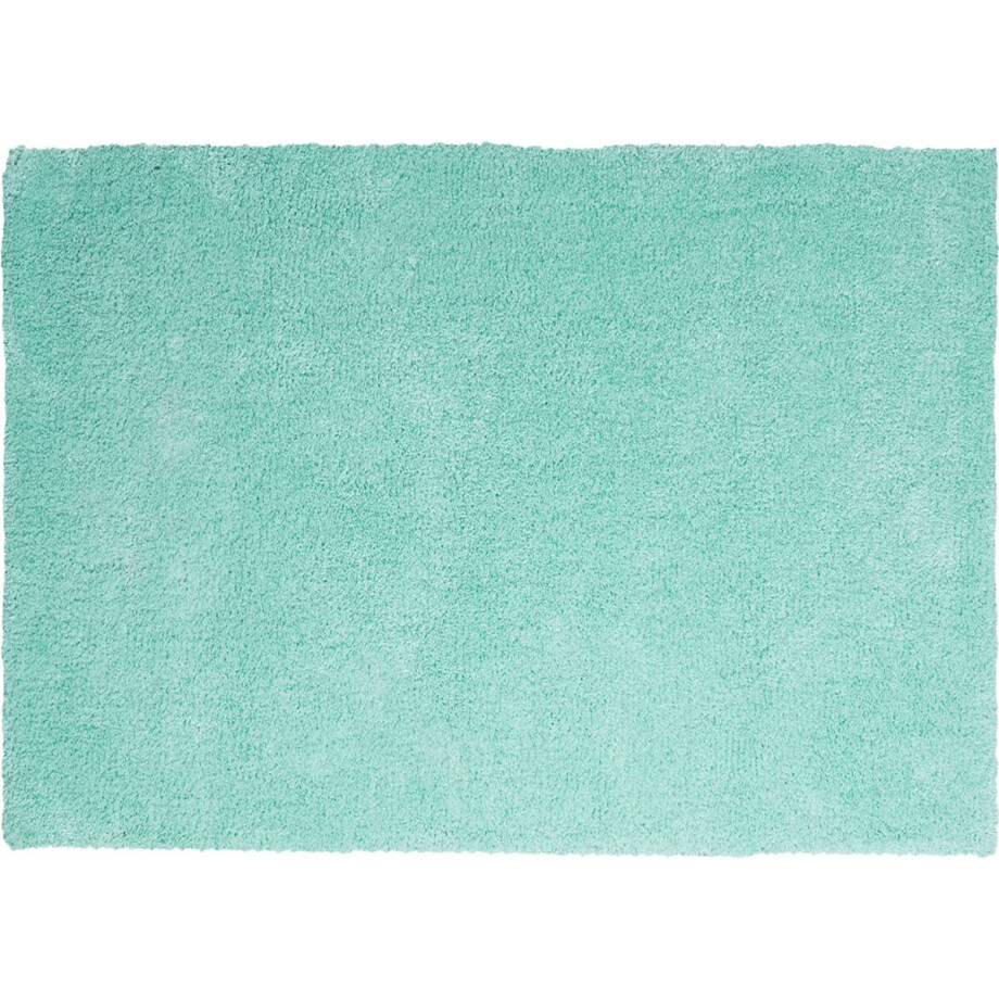 BELIANI DEMRE - Shaggy vloerkleed - Lichtblauw - 140 x 200 cm - Polyester afbeelding 1