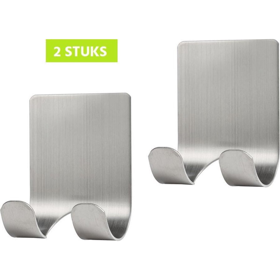 Scheermeshouder Douche - 2 stuks - Scheermeshaakjes Zelfklevend - Handdoekhouder afbeelding 1