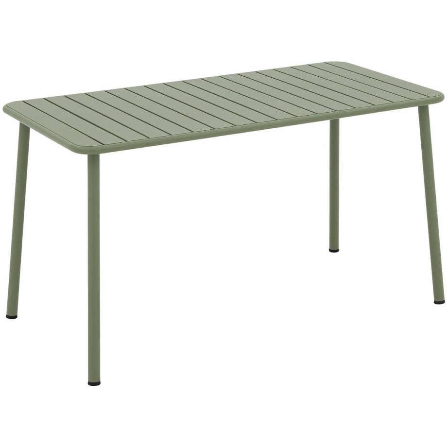 Goossens Tuintafel Verge - Metaal - groen - 140 x 75 x 70 cm afbeelding 1