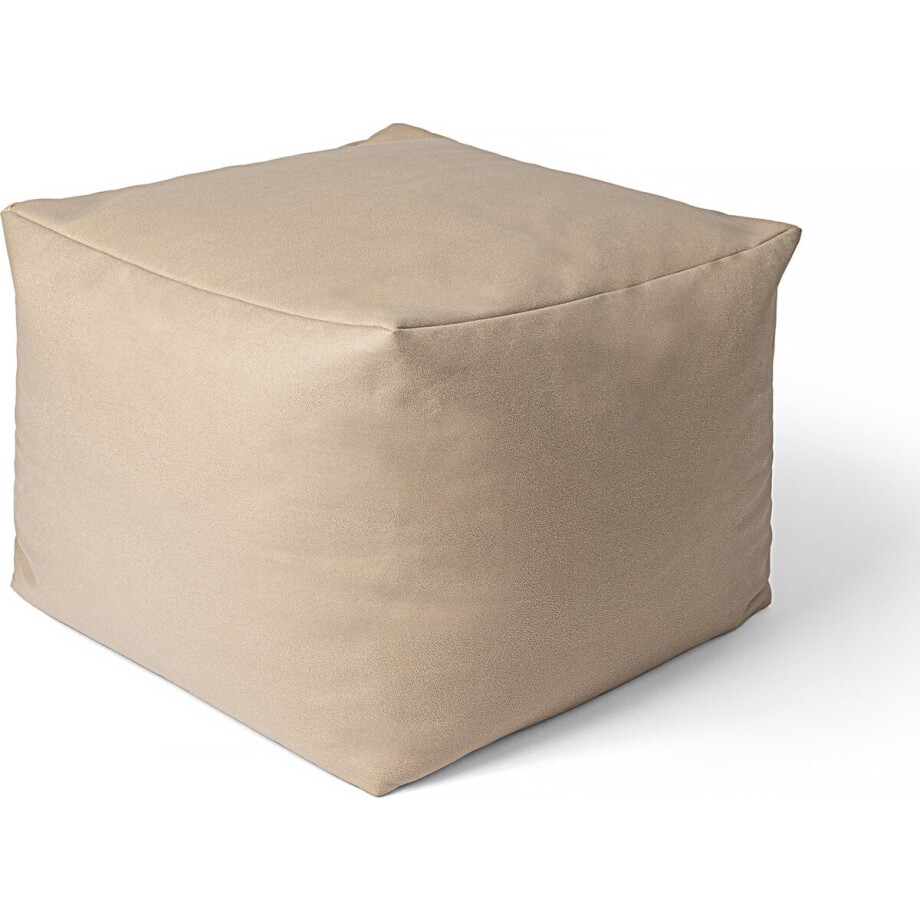 Paco Home In- & Outdoor Sitzsack Wohnzimmer Sitzkissen Hocker Sitzhocker Bodenkissen Pouf Beige Paco Home In- & Outdoor Sitzsack Wohnzimmer Sitzkissen Hocker Sitzhocker Bodenkissen Pouf Beige afbeelding 1