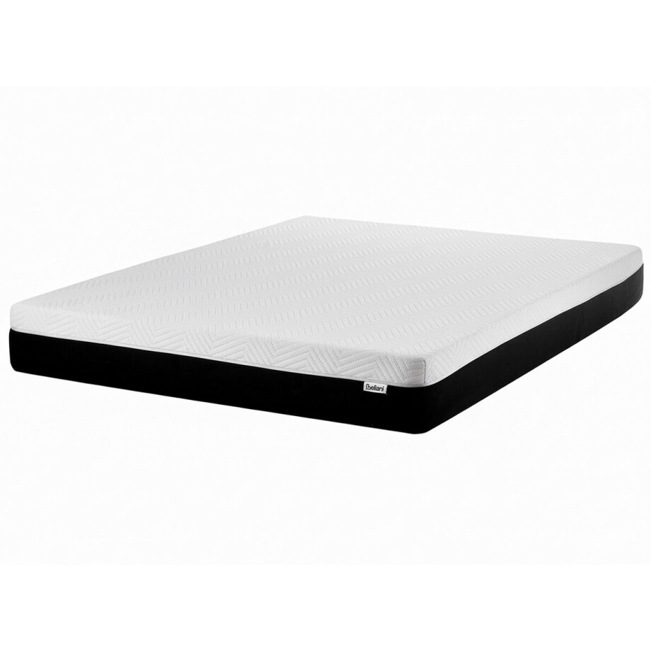 TREASURE - Schuimmatras - Zwart/Wit - 160 x 200 cm - Latex TREASURE - Schuimmatras - Zwart/Wit - 160 x 200 cm - Latex afbeelding 1