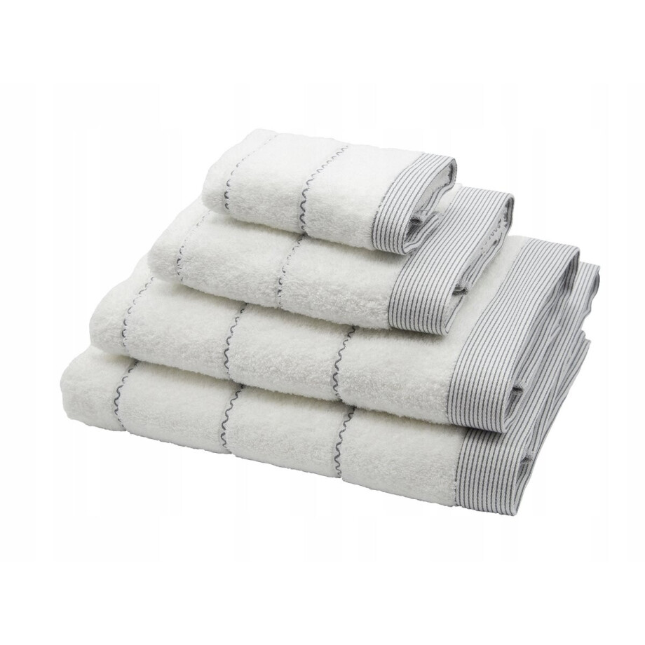Luxe Badhanddoek Zomer 50x100cm 600g/m² Wit Luxe Badhanddoek Zomer 50x100cm 600g/m² Wit afbeelding 1