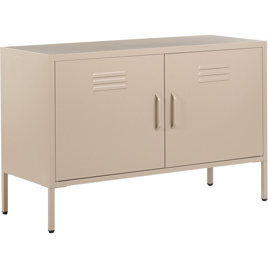URIA - Kantoorkast - Beige - Staal URIA - Kantoorkast - Beige - Staal afbeelding 1