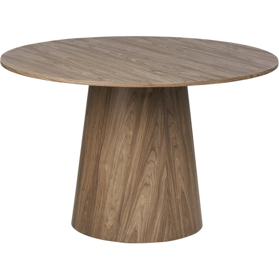 BELIANI OYEN - Eettafel - Natuurlijk - 120 cm - MDF afbeelding 1