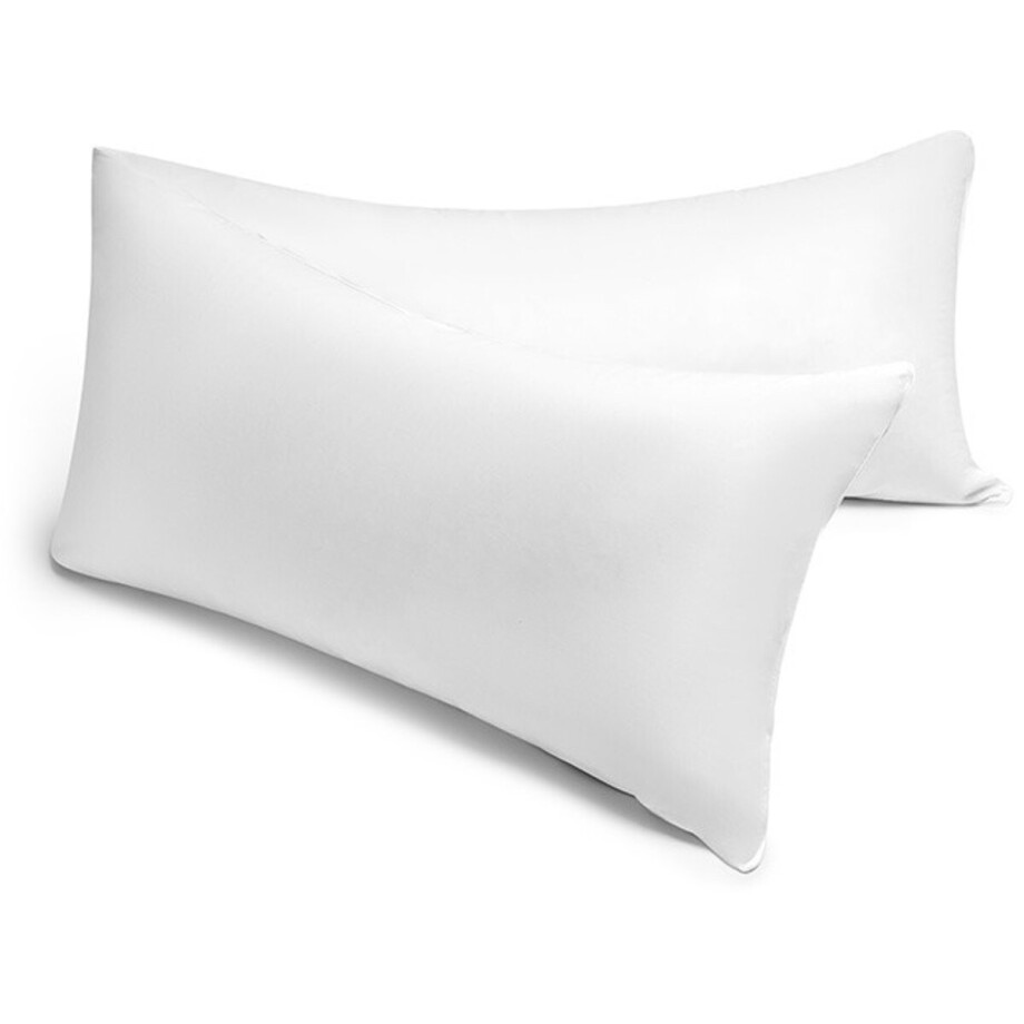 Yumeko hoofdkussen zijslaper gerecycled halfdons 35x160 medium - Biologisch & ecologisch afbeelding 1