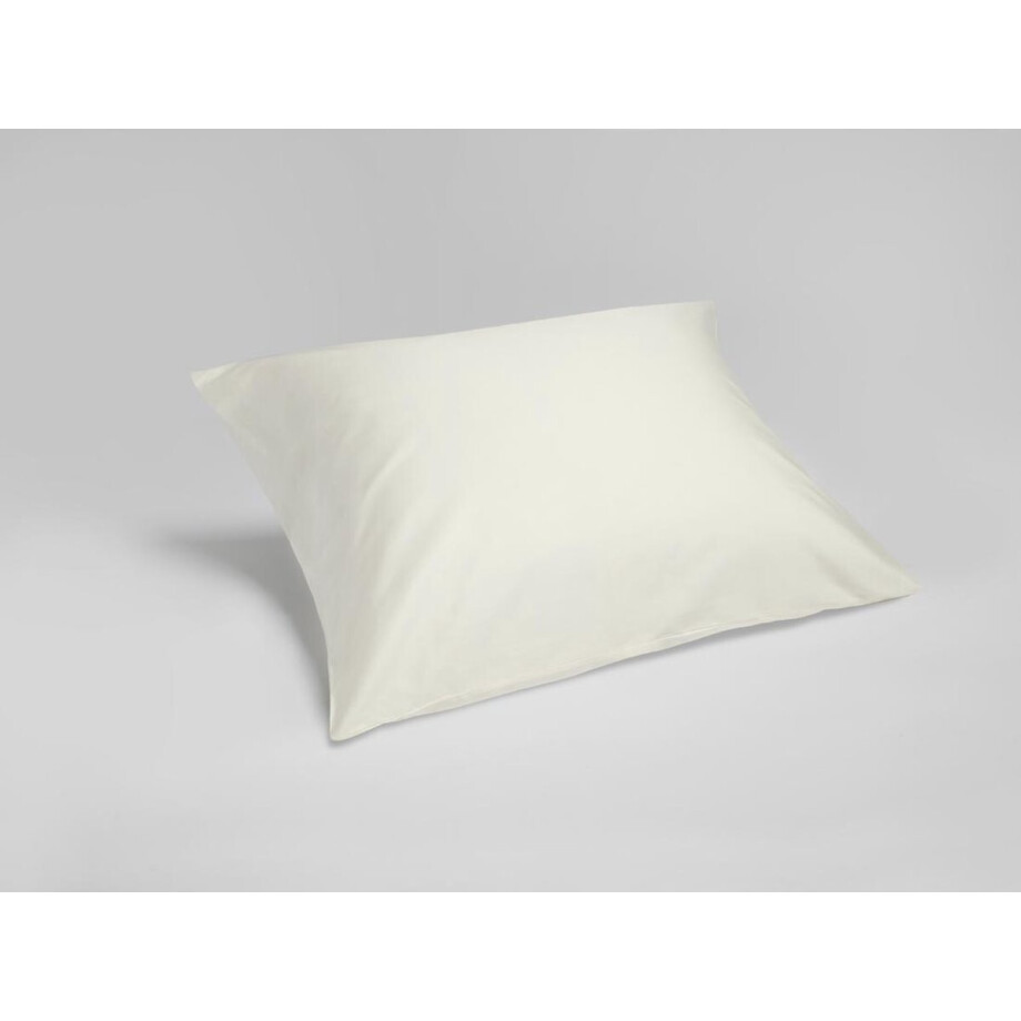 Yumeko kussensloop katoensatijn warm wit 50x70 - Bio, eco & fairtrade - 1 stuk afbeelding 1
