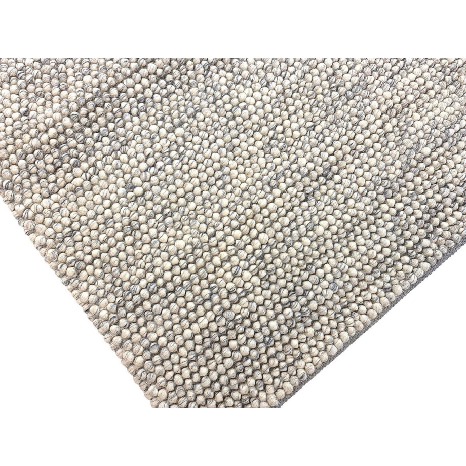Ventura Bolletjes Vloerkleed - Kleur : Grijs / Cream - Afmeting ca. 160x230 cm afbeelding 1