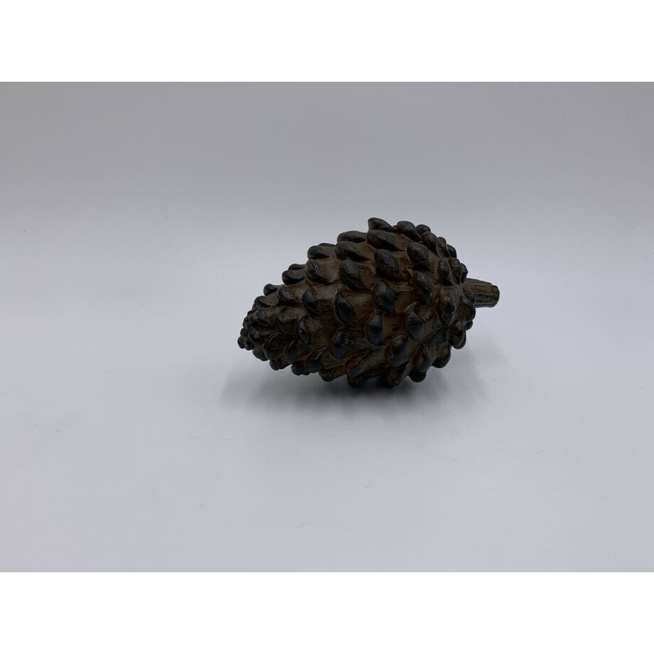 Dennenappel decoratie beeld bruin zwart liggend Maat M 15 x 8 cm polysteen | 121306 790033 | Home Sweet Home | Stoer & Sober Woonstijl Dennenappel decoratie beeld bruin zwart liggend Maat M 15 x 8 cm polysteen | 121306 790033 | Home Sweet Home | Stoer & Sober Woonstijl afbeelding 1