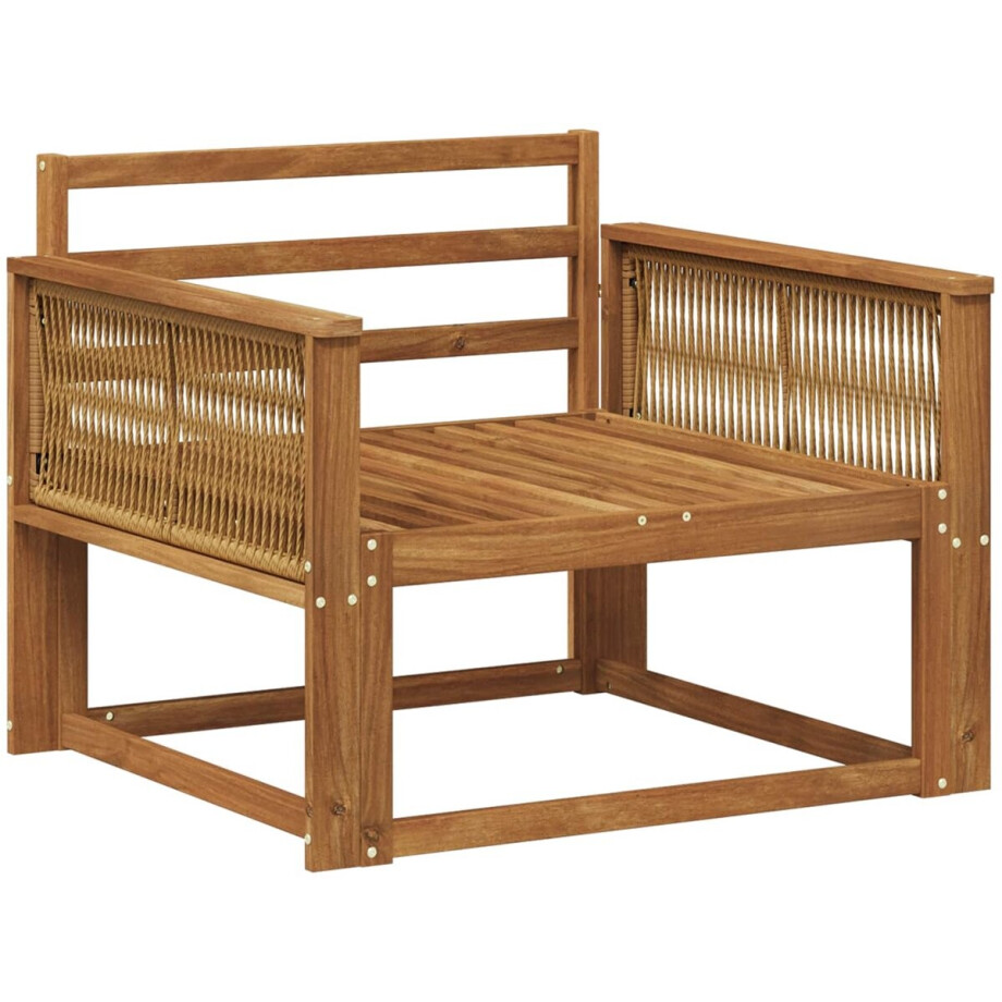 vidaXL - Buiten - Midden - Sofa - Naturel vidaXL - Buiten - Midden - Sofa - Naturel afbeelding 1