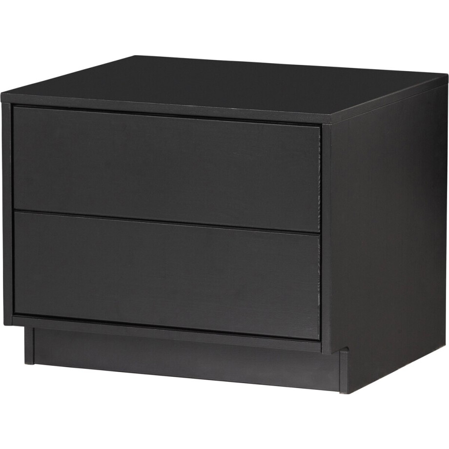 WOOOD Finca Tv Meubel - Grenen - Zwart - 40x50x40 WOOOD Finca Tv Meubel - Grenen - Zwart - 40x50x40 afbeelding 1