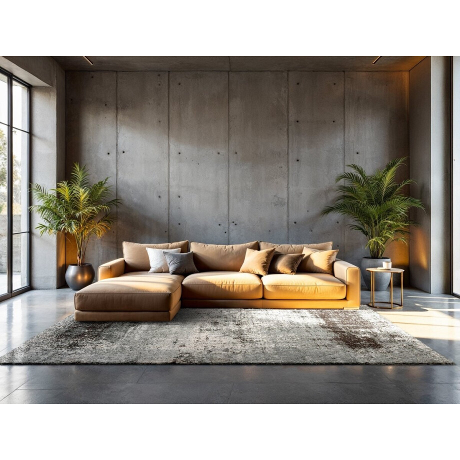 Wasbaar Binnen & Buiten Vloerkleed - 140 x 200 cm - Louis De Poortere Virgin Land Venus - Laagpolig Tapijt - Gerecycled PET - Made in Belgium - Circulair Wasbaar Binnen & Buiten Vloerkleed - 140 x 200 cm - Louis De Poortere Virgin Land Venus - Laagpolig Tapijt - Gerecycled PET - Made in Belgium - Circulair afbeelding 1