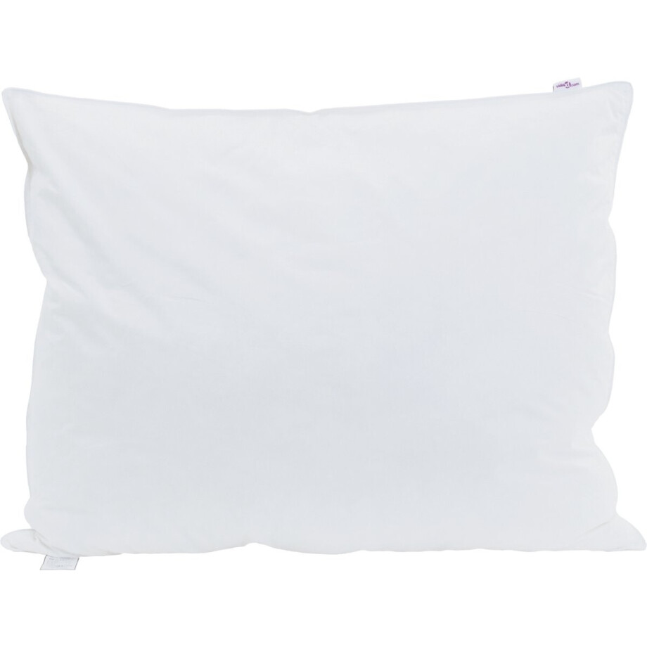 vidaXL - Hoofdkussen - 2 - st - 60 - x - 80 - cm - Veer - Wit afbeelding 1