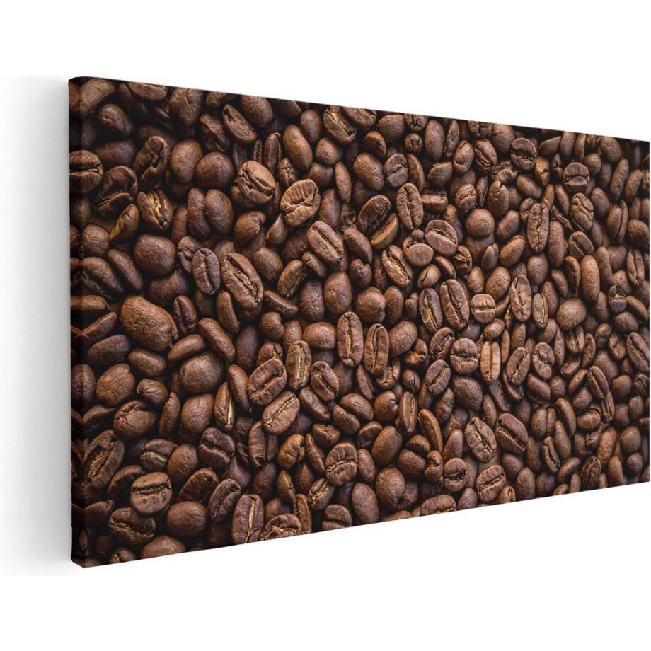 Artaza Canvas Schilderij Bruine Koffiebonen - 100x50 - Groot - Foto Op Canvas - Canvas Print Artaza Canvas Schilderij Bruine Koffiebonen - 100x50 - Groot - Foto Op Canvas - Canvas Print afbeelding 1