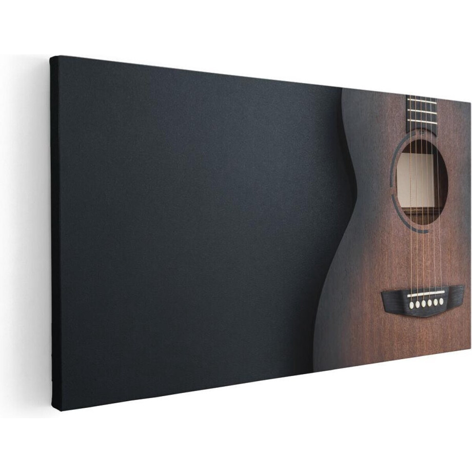 Artaza Canvas Schilderij Gitaar - 40x20 - Klein - Foto Op Canvas - Canvas Print Artaza Canvas Schilderij Gitaar - 40x20 - Klein - Foto Op Canvas - Canvas Print afbeelding 1