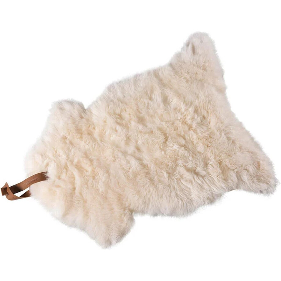 Weltevree | Sheepscoat | Schapenvacht Stoelkussen, Schapenvachten Vloerkleed | Met Lus | Wit | Natuurlijk Wol van Tesselaar Schapen afbeelding 1