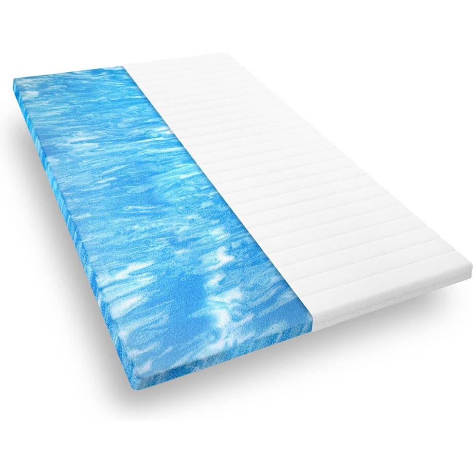 Topper - 160x200x5 - Gelschuim Topper - 160x200x5 - Gelschuim afbeelding 1