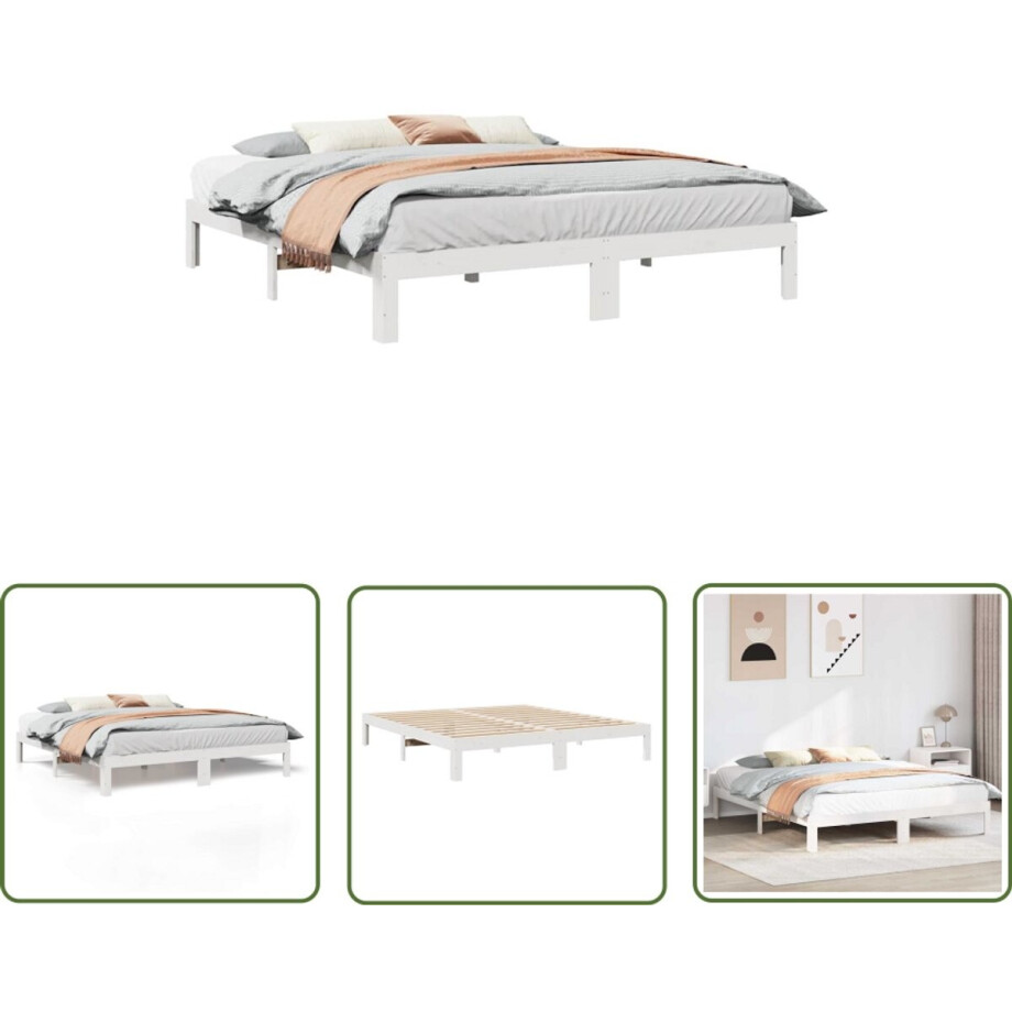vidaXL Sleutelset - Dynamo Meter - Bedframe zonder matras massief grenenhout wit 160x200 cm - Gereedschap - Handgereedschap - Drapers Tools afbeelding 1