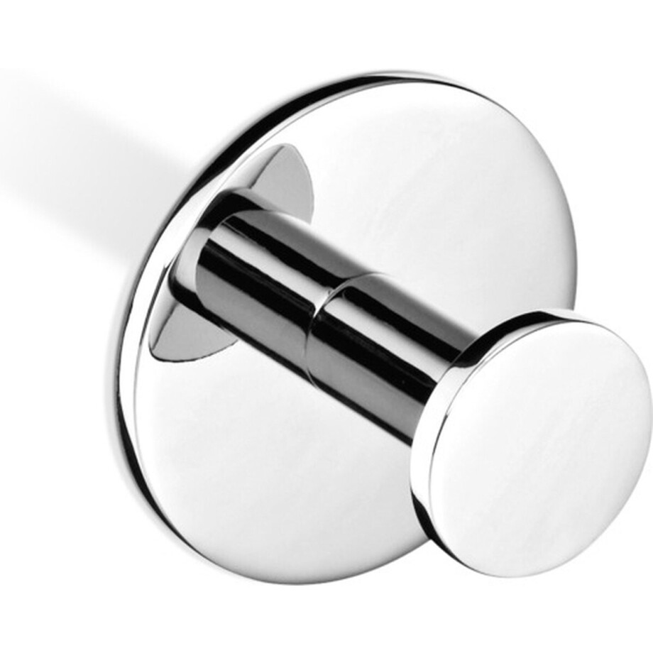 Decor Walther handdoekhaak TUBE Ø6xH6xD4cm kleefstrip chroom afbeelding 