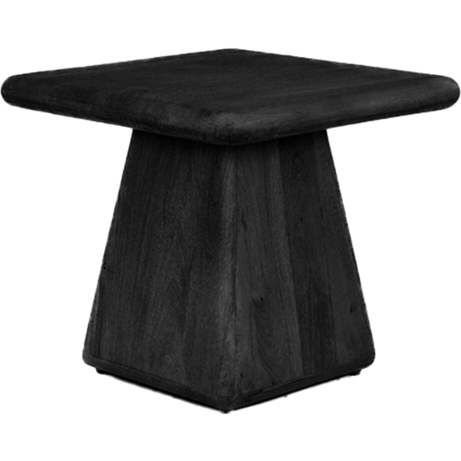 Tower Living Bijzettafel Asti Vierkant Zwart 60cm afbeelding 1