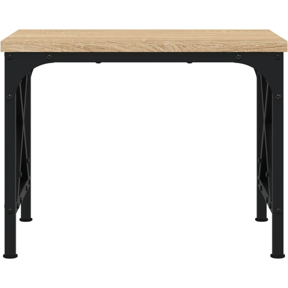 vidaXL - Printerstandaard - 40x30x31 - cm - bewerkt - hout - sonoma - eikenkleurig vidaXL - Printerstandaard - 40x30x31 - cm - bewerkt - hout - sonoma - eikenkleurig afbeelding 1