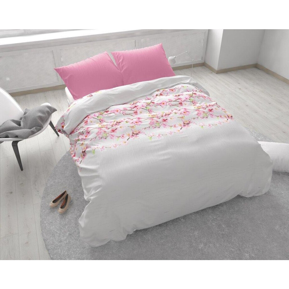 Marrelly 2.0 roze dekbedovertrek (200 x 200 cm) afbeelding 1