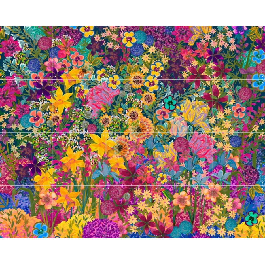 IXXI My Dream Garden original multi, Marylène Madou - 100 x 80 cm - Gratis ophangtool - Grote wanddecoratie en posters - Illustraties, Kleurrijk IXXI My Dream Garden original multi, Marylène Madou - 100 x 80 cm - Gratis ophangtool - Grote wanddecoratie en posters - Illustraties, Kleurrijk afbeelding 1