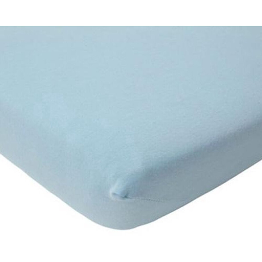 Cinderella Hoeslaken Katoen - 180x220 cm - Litsjumeaux XL - Blue - Hoekhoogte 20 cm afbeelding 1