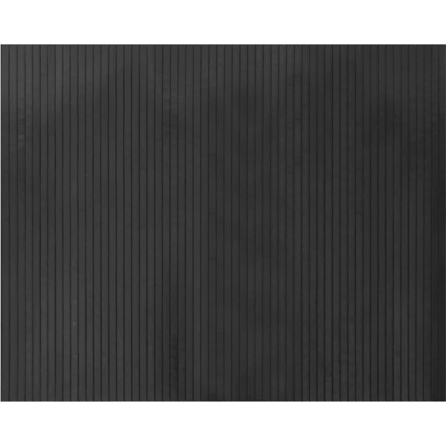vidaXL - Vloerkleed - rechthoekig - 80x100 - cm - bamboe - grijs vidaXL - Vloerkleed - rechthoekig - 80x100 - cm - bamboe - grijs afbeelding 1