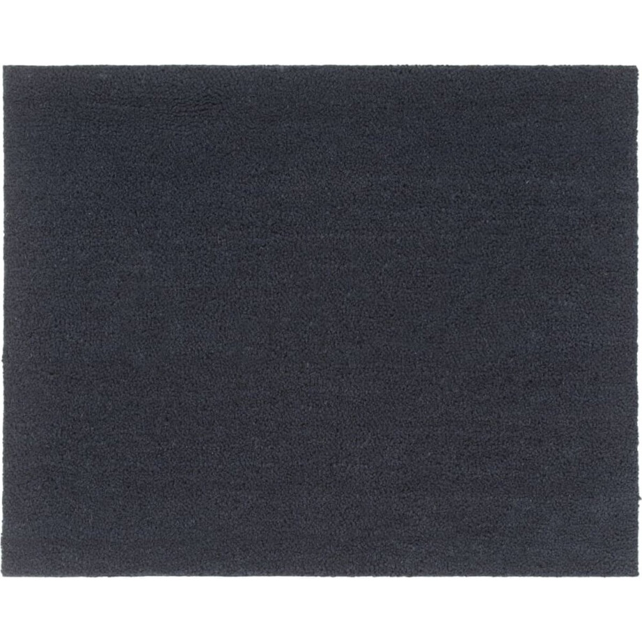 vidaXL - Deurmat - 80x100 - cm - getufte - kokosvezel - donkergrijs afbeelding 1