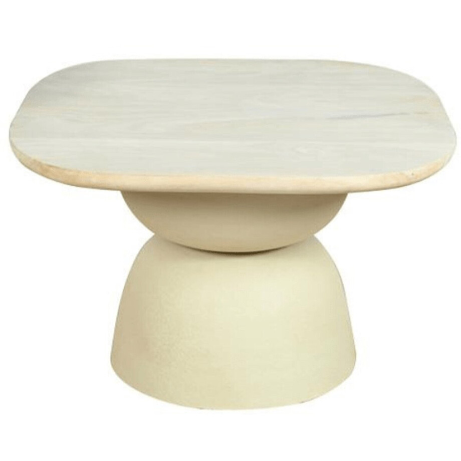 Tower Living - Barza salontafel - 60 cm - gebroken wit afbeelding 1