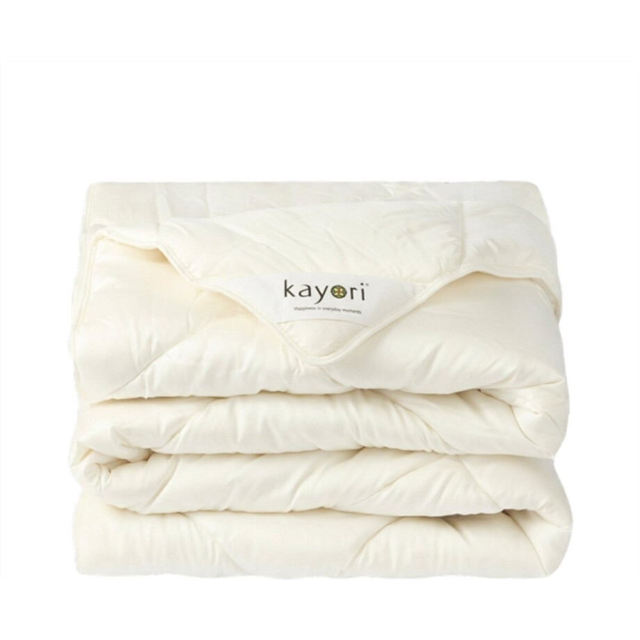 Kayori Adamo Zomer Dekbed - Eenpersoons - 140x220 cm - Wit Kayori Adamo Zomer Dekbed - Eenpersoons - 140x220 cm - Wit afbeelding 1
