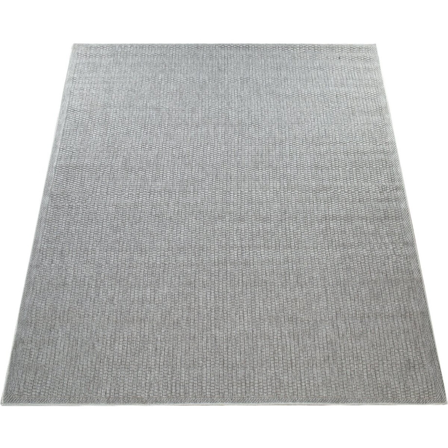 Flycarpets Binnen & Buitenkleed Timiso - Effen Uni - Grijs afbeelding 1