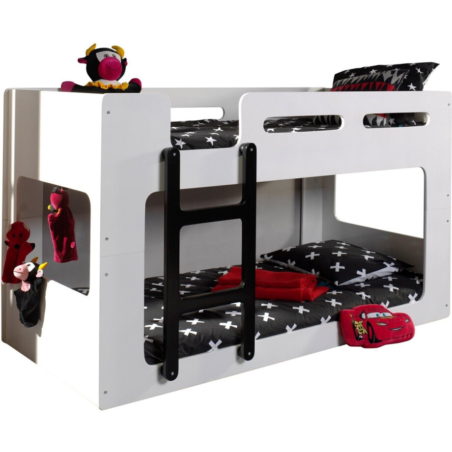 Vipack Stapelbed Luca - 90 x 200 cm - wit Vipack Stapelbed Luca - 90 x 200 cm - wit afbeelding 1