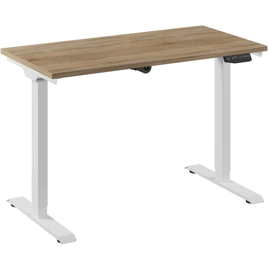 Bureau Adjust 1 Plus QA 120x60 Wit/Robson Bureau Adjust 1 Plus QA 120x60 Wit/Robson afbeelding 1
