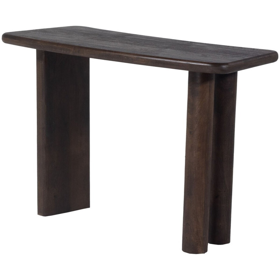 Giga Meubel Sidetable Rumi - Bruin Mangohout - 113x44x76cm Giga Meubel Sidetable Rumi - Bruin Mangohout - 113x44x76cm afbeelding 1