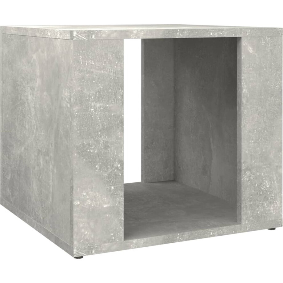 vidaXL Nachtkastje 41x40x36 cm - Betongrijs Nachtkastje - Slaapkamer Meubilair - Bijzettafel - Beton Grijs - Houten Nachtkastje vidaXL Nachtkastje 41x40x36 cm - Betongrijs Nachtkastje - Slaapkamer Meubilair - Bijzettafel - Beton Grijs - Houten Nachtkastje afbeelding 1