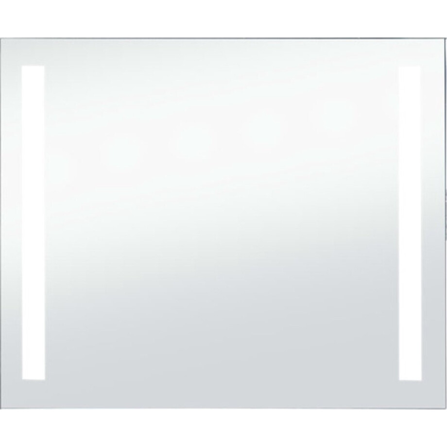 vidaXL - Badkamerspiegel - LED - 80x60 - cm afbeelding 1