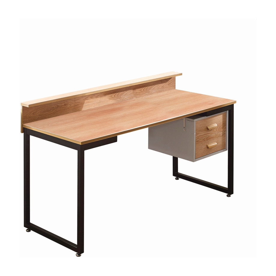 Artistiq Bureau 'Yimmi' Acacialook, 140 x 60cm, Met 2 lades afbeelding 