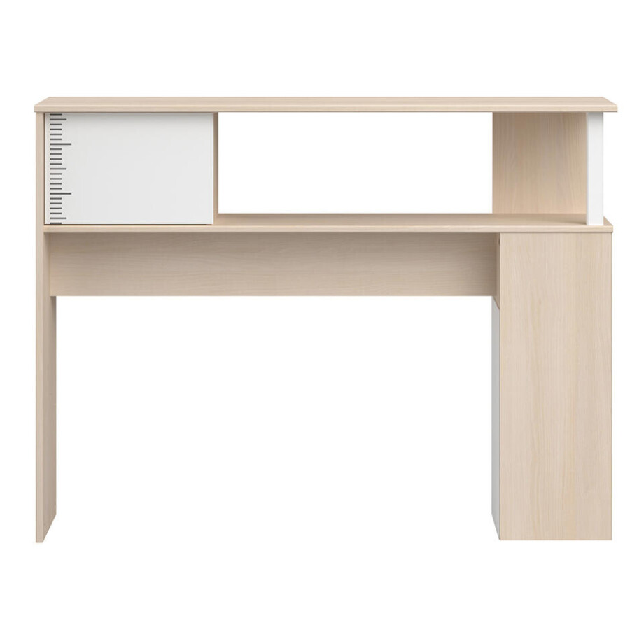 Leen Bakker - Bedombouw Charly - Acaciakleur - 92,7x123,3x28,6 Cm - Spaanplaat - Beige - 28.6x123.3x92.7 Cm Leen Bakker - Bedombouw Charly - Acaciakleur - 92,7x123,3x28,6 Cm - Spaanplaat - Beige - 28.6x123.3x92.7 Cm afbeelding 1