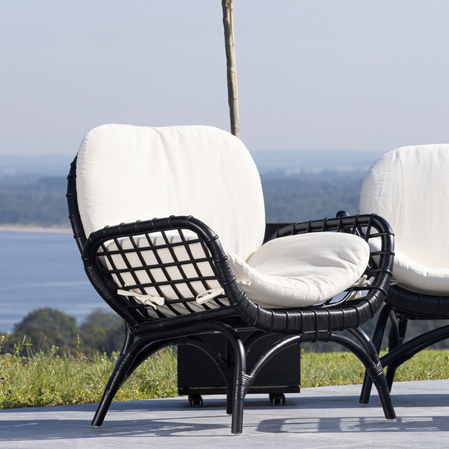 Nohr Outdoor Loungestoel 'Britini' Wicker afbeelding 1